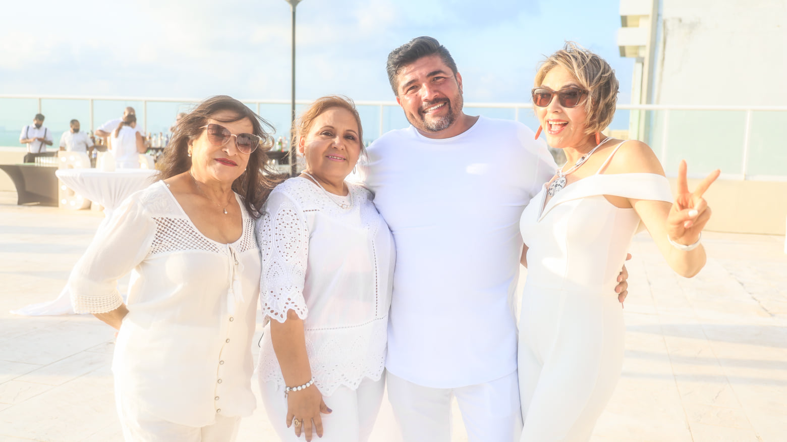 Angel with others