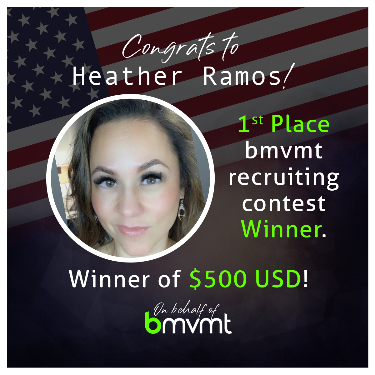 Nov Recruiting Contest Winner - 1st Place