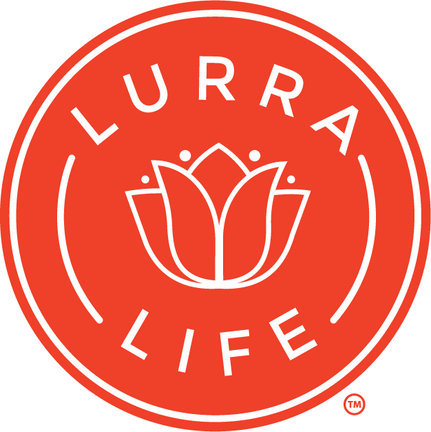 LurraLife logo poppy solid