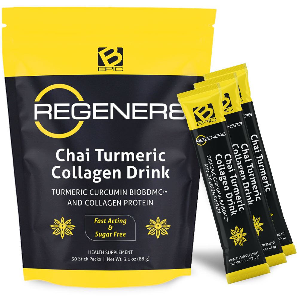 Regener8 pouch with stick packs