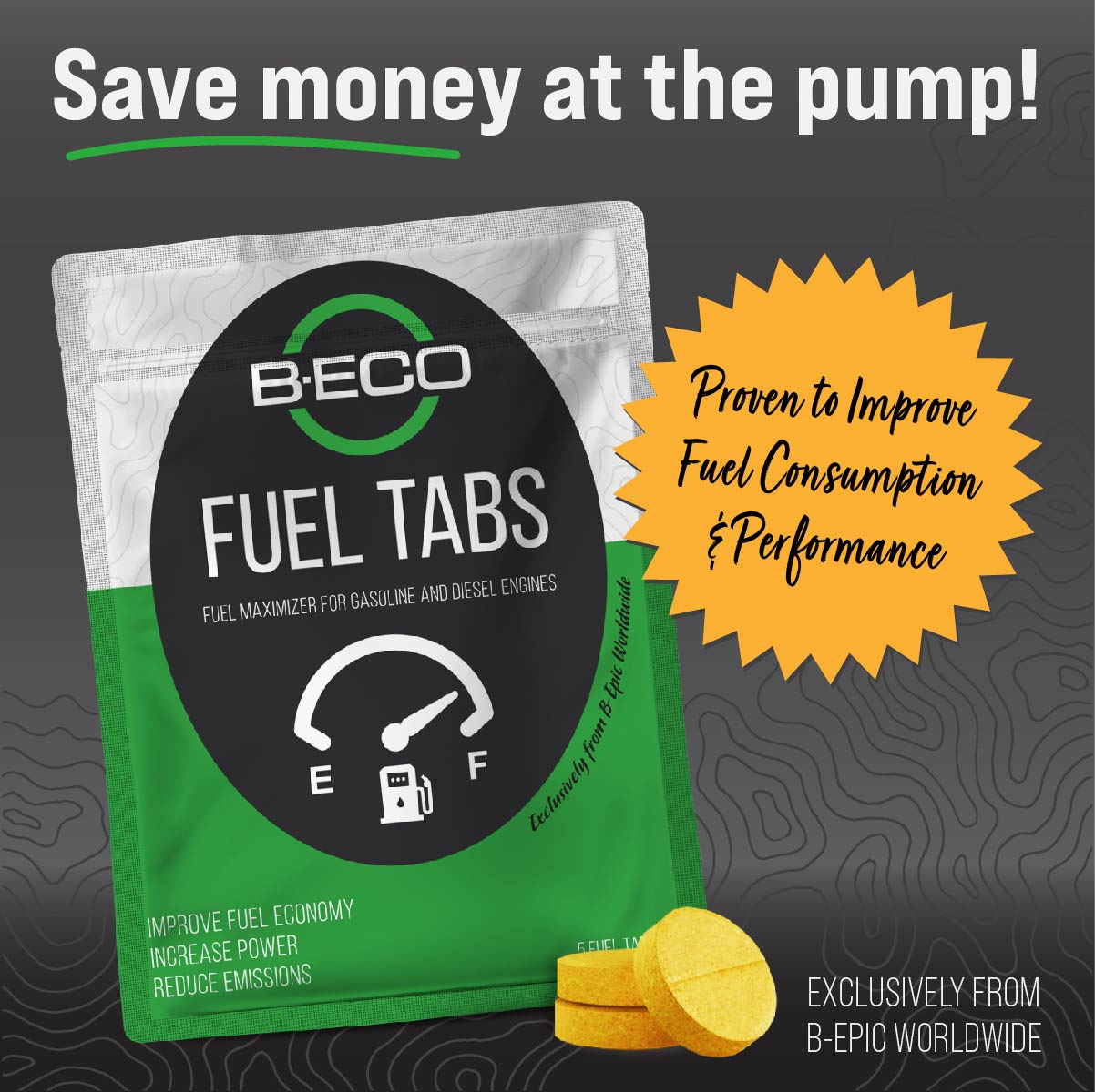 B-Eco Fuel Tabs graphic 1200x1200