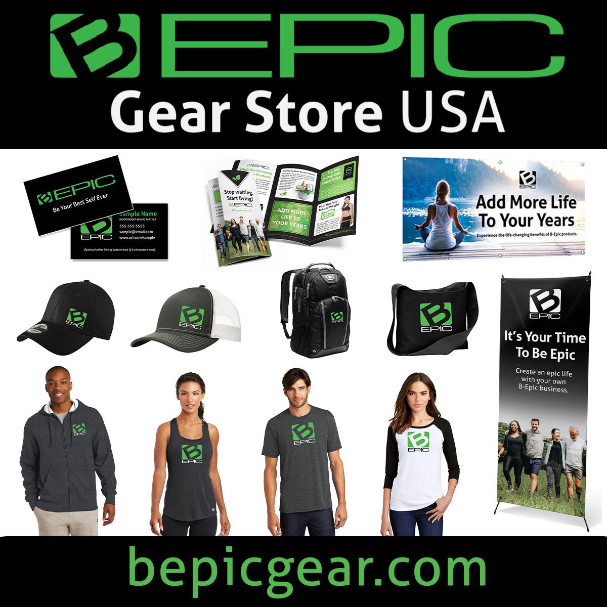 B-Epic Gear Store Web Banner